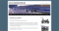 Desktop Screenshot of cco-classicracing.de