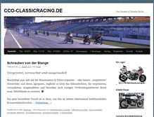 Tablet Screenshot of cco-classicracing.de